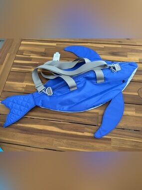 NEW Target Blue Fish-Shaped  Carrier Bag